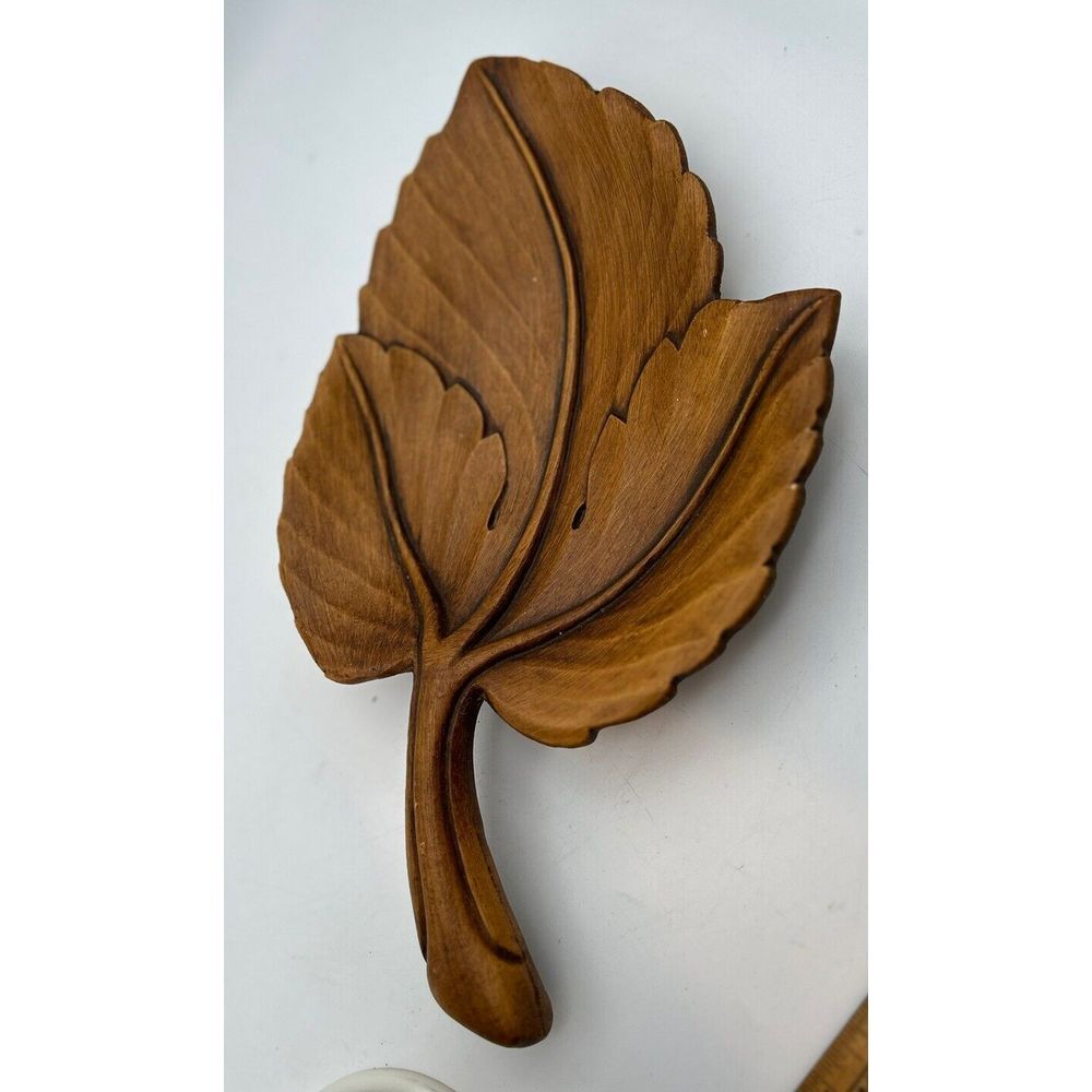 Wood Leaf‎ Candy Dish for Decorative Candy Display
